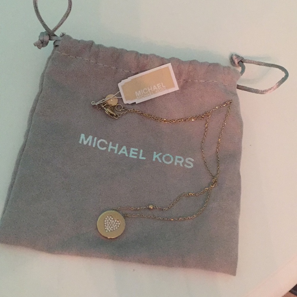 Gold Michael Kors necklace